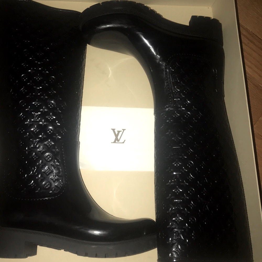 Louis Vuitton rain boots